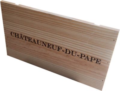 Panel lateral de caja de vino Châteauneuf du Pape [Francia] - Imagen 2