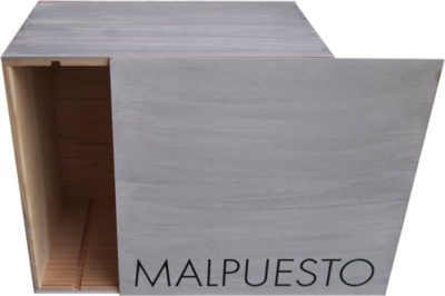 Caja de vino de madera Malpuesto [España] - Imagen 3
