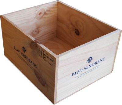 Caja de vino de madera Pazo Señorans [España] - Imagen 2