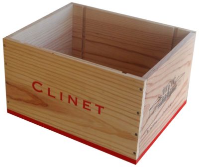 Caja de vino de madera Clinet [Francia] - Imagen 2