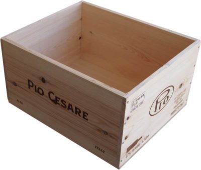 Caja de vino de madera Pio Cesare [Italia] - Imagen 2