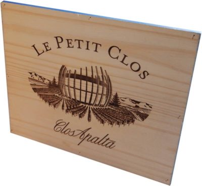 Tapa de caja de vino Le Petit Clos [Chile] - Imagen 2