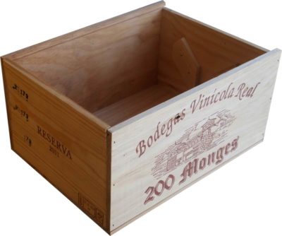 Caja de vino de madera 200 Monges [España] - Imagen 2
