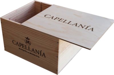 Caja de vino de madera Capellanía [España] - Imagen 2