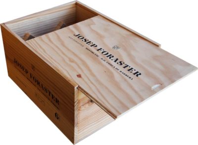 Caja de vino de madera Josep Foraster [España] - Imagen 2