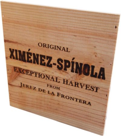 Tapa de caja de vino Ximénez Spínola [España] - Imagen 2