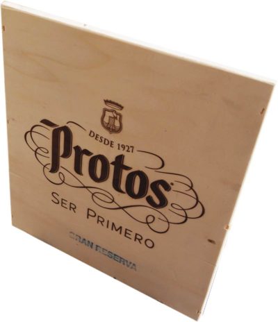 Tapa de caja de vino Protos [España] - Imagen 2
