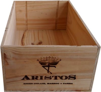 Caja de vino de madera Aristos [Chile] - Imagen 2