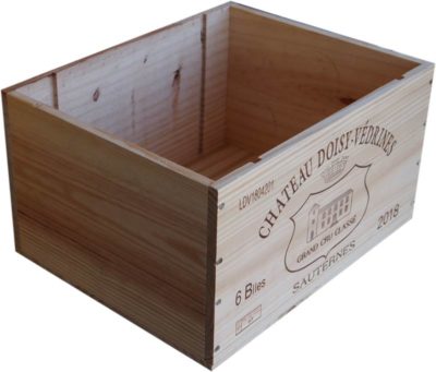 Caja de vino de madera Château Doisy-Védrines [Francia] - Imagen 2