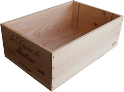 Caja de vino de madera La Dame de Montrose [Francia] - Imagen 2