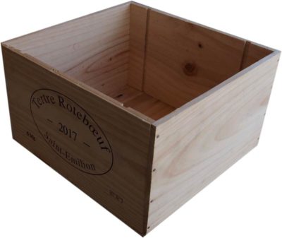 Caja de vino de madera MAGNUM Tertre Roteboeuf [Francia] - Imagen 2