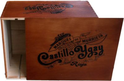 Caja de vino de madera Castillo de Ygay [España] - Imagen 2