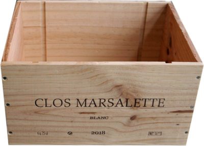 Caja de vino de madera Clos Marsalette [Francia] - Imagen 2
