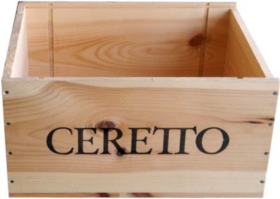 Caja de vino de madera Ceretto [Italia] - Imagen 3