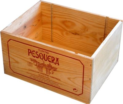 Caja de vino de madera Pesquera [España] - Imagen 2