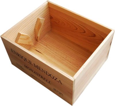 Caja de vino de madera Enrique Mendoza [España] - Imagen 2
