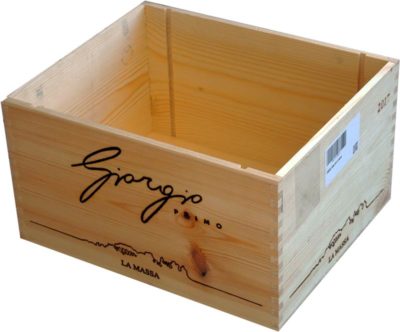 Caja de vino de madera Giorgio [Italia] - Imagen 2
