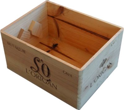 Caja de vino de madera L´Origan [España] - Imagen 2
