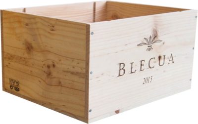 Caja de vino de madera Blecua [España] - Imagen 3