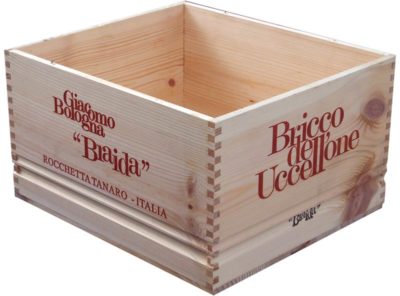 Caja de vino de madera Braida [Italia] - Imagen 3