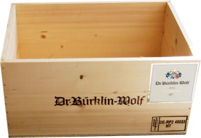 Caja de vino de madera Burklin Wolf [Alemania] - Imagen 2