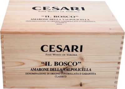 Caja de vino de madera Cesari [Italia] - Imagen 2