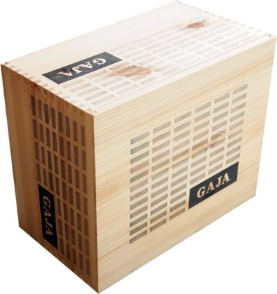Caja de vino de madera Gaja [Italia] - Imagen 3