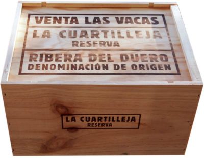 Caja de vino de madera La Cuartilleja [España] - Imagen 2