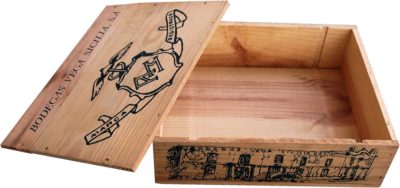 Caja de vino de madera Sicilia [España] - Imagen 4