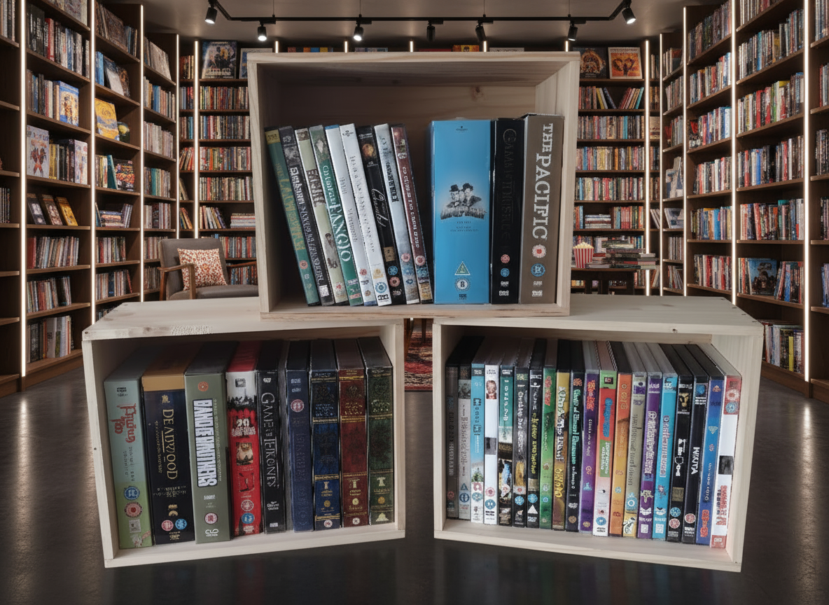 Pack 3 cajas de madera creación de estanterías - Imagen 4